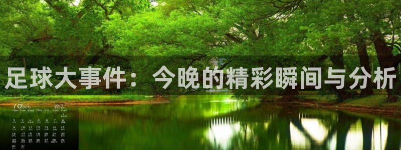 足球大事件：今晚的精彩瞬间与分析