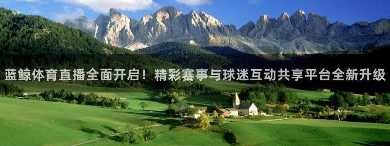 蓝鲸体育直播全面开启！精彩赛事与球迷互动共享平台全新升级